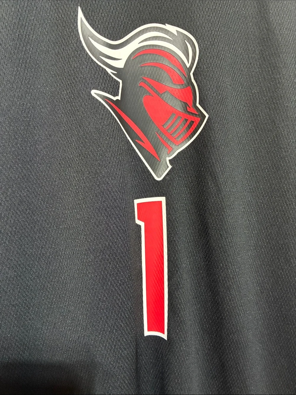 New ADIDAS Men's XL #1 Black Rutgers Scarlet Knights Swingman Basketball Jersey